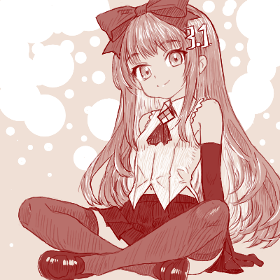 tukiyono's tweet photo. こんばんはです
今夜のおてがきははっちゃん(Windows98)コスを着た大婆様(Windows3.1)です　#OS娘 https://t.co/MEJnVne8aI