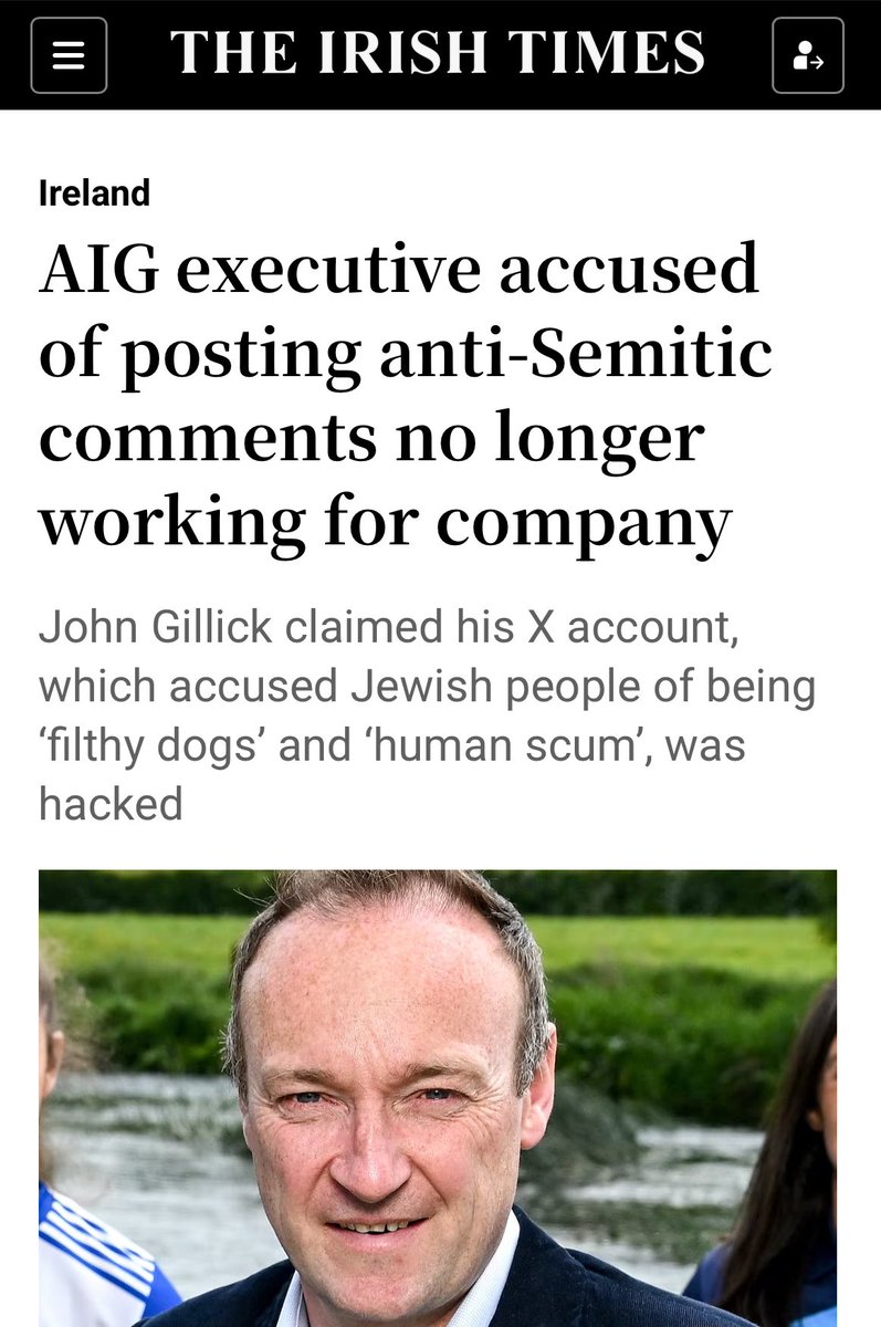 LewisJonathanE's tweet photo. Those of us, myself included, who were targets of Gillick's anti-Jewish abuse on this platform, will never forget how he initially claimed that his account was "hacked" and that he wasn't responsible for the antisemitic content 

And how so many people, so many "humanitarians," were willing to accept  his obvious lies

Message to the anonymous Irish accounts that engage in antisemitic incitement on a daily basis: one day, you cowards will be exposed as well 

Tick tock
