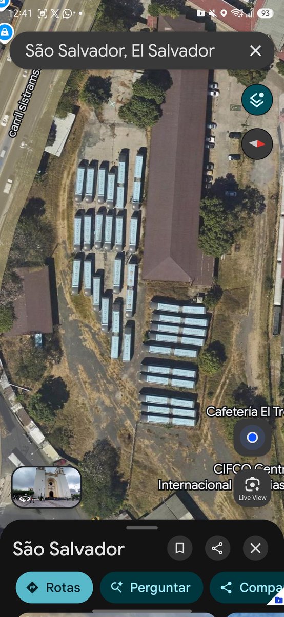 cadusalva's tweet photo. @jokermasha1 Te informo que muchos están donde era la antigua estación ferroviaria a oriente de FENADESAL, al lado del Instituto Técnico EXSAL. Es fácil verlos en Google Maps. https://t.co/wC91gvxIr7