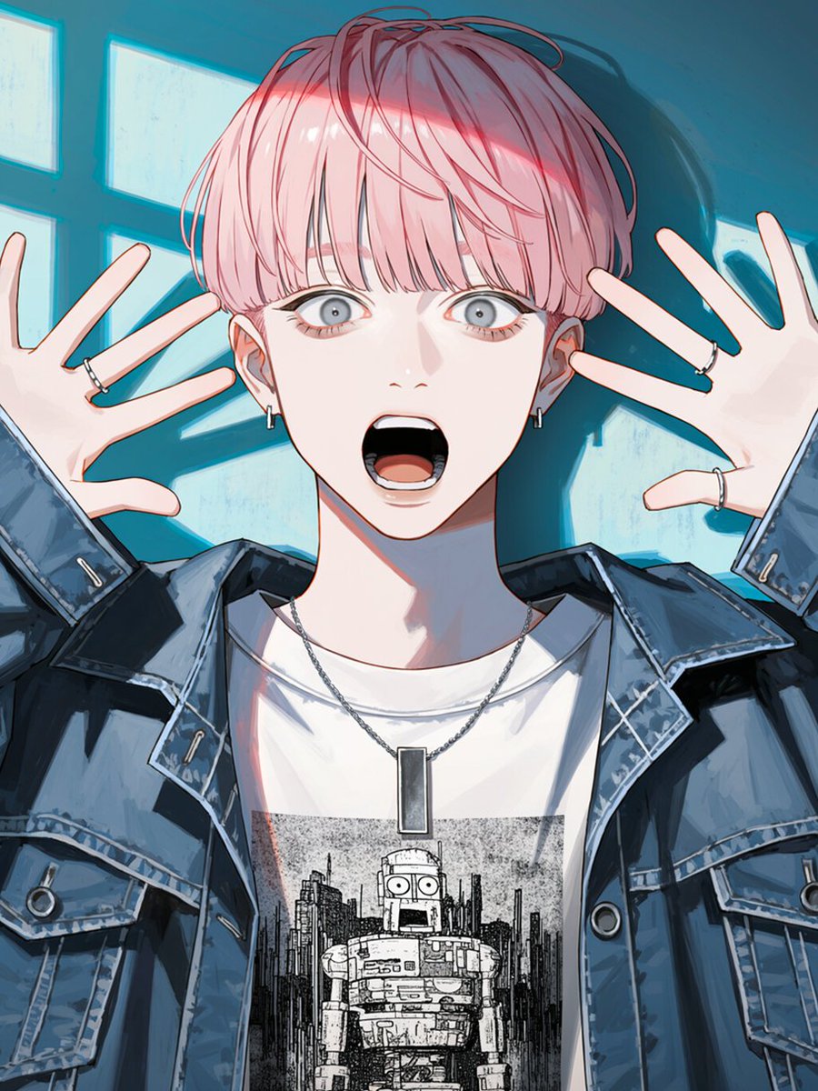 yoh_tsukishiro's tweet photo. ✦ ツインテくん ✦－おまけ1－

ピンク「え！ ボクが店に立つの！？」

突然、ツインテくんのお店の手伝いを頼まれたピンクくん https://t.co/5nfWvUpAIS