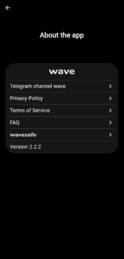 waveofgoals's tweet photo. the quietest screen in wave is "about the app": version 2.2.2, privacy policy, terms, faq, wavesafe.

nothing flashy there on purpose. as a solo dev i'd rather you can read exactly what the app does with your data than guess.

#buildinpublic #indiedev https://t.co/i5eFiZr9Ex