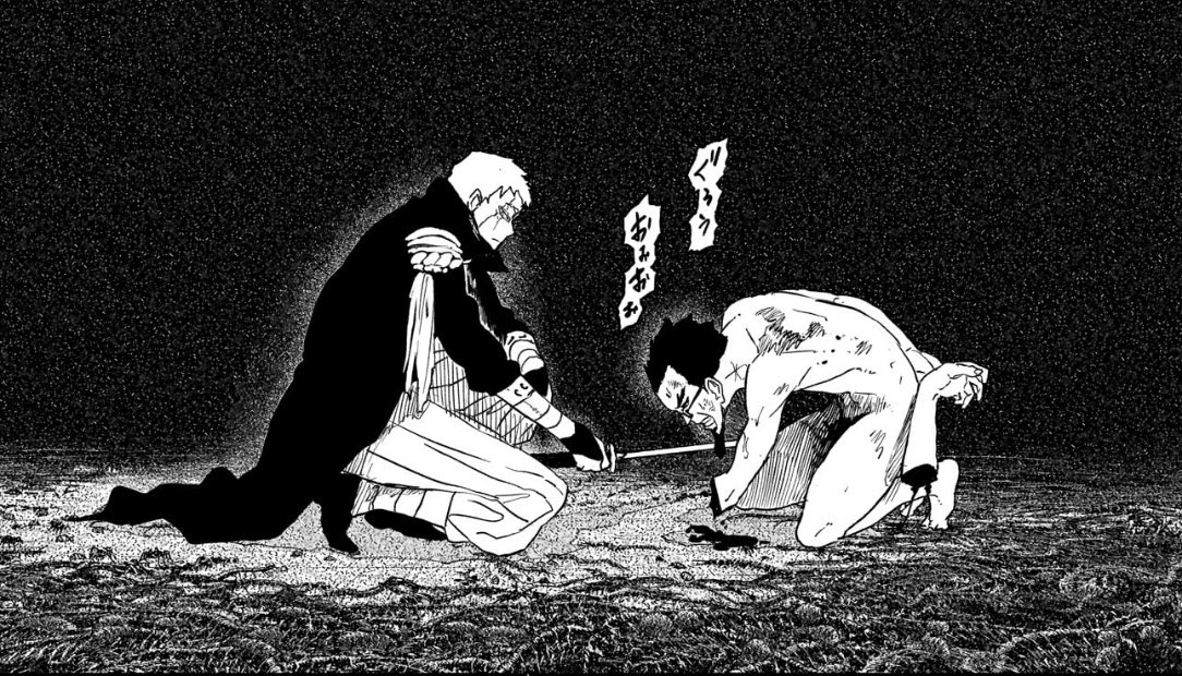 VYjx4's tweet photo. これが外薗先生の癖なのか...
囚われたおっさんの拷問とかちょっと...
興奮出来ませんよ...
#カグラバチ本誌 https://t.co/ezB3dLY9SS