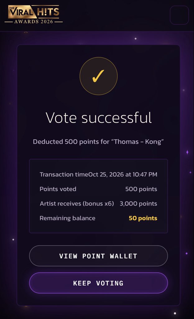 tthomaskongjiro's tweet photo. Widen the gap

🔗 https://t.co/NPG8B3FSWa

#VoteForThomasKong #โทมัสก้อง #THEVIRALHITSAWARDS2026 https://t.co/RHAAptPbjf