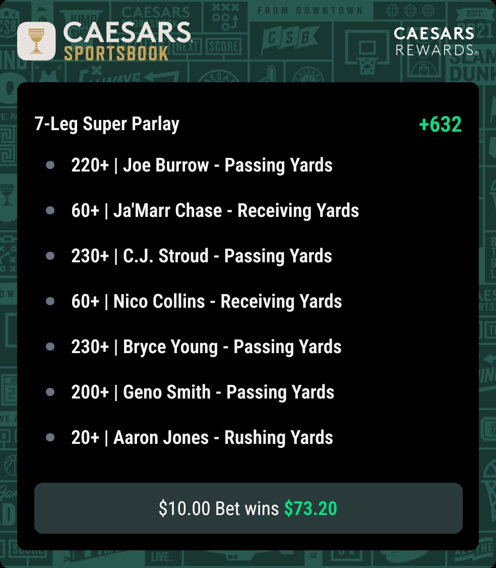 AlphaKnowsBall's tweet photo. This is an automatic W. Bet your life savings on it 😤🤑. #NFLPlayerProps #NFL #FinancialAdvice https://t.co/bi7iVTVasJ