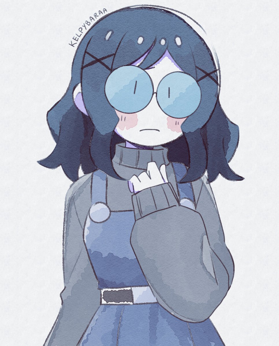 kelpybaraa's tweet photo. changed penelope's understated/public appearance. also a watercolor practice thing LOL

#spookymonthoc https://t.co/ItEYpIYK4Y