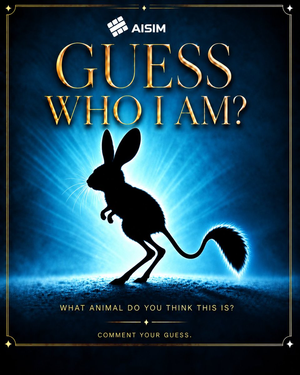 AISIM_EN's tweet photo. 👀 Silhouette Challenge
A mysterious animal is hiding in plain sight…
Look closely at the silhouette. 🔍
What animal do you think it is? 😏
Drop your guess below!
Drop your number + TG username in the comments 👇
✅ Correct answer → eSIM Card + 2,000 points
✅ Even if you miss → still 2,000 points toward future rewards
#AISIM #SilhouetteChallenge
