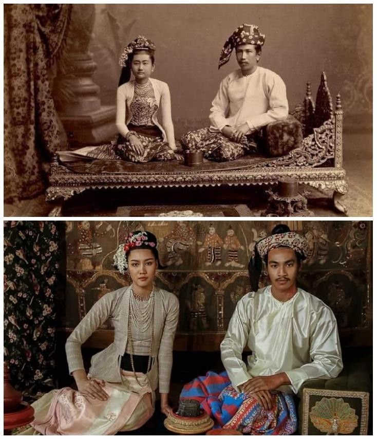 LinMeiXingLinM1's tweet photo. Our heritage is timeless. Our traditional dress tells a story that belongs to Myanmar. 🇲🇲✨

Respect our culture. Honour our history. ❤️

CULTURAL HERITAGE RECOGNITION 

#RecognizeMyanmarCulturalHeritage 
#CulturalCreditMatters 
#ScarletHeartTH https://t.co/FMNxsA6VwB