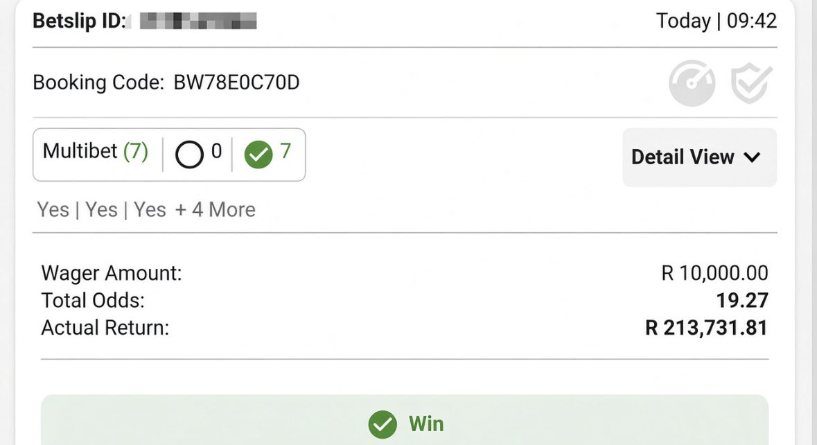 Rodney5010's tweet photo. Boooom Second on the Betway Big Win🙌🙏 https://t.co/cEv4OwBdMm