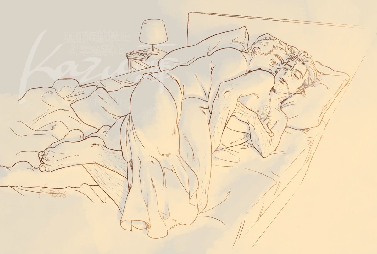 kazu_rialtime's tweet photo. ☀️ 💤
🦋からの再掲
#GoodOmensFanArt https://t.co/ePZXYpOaps