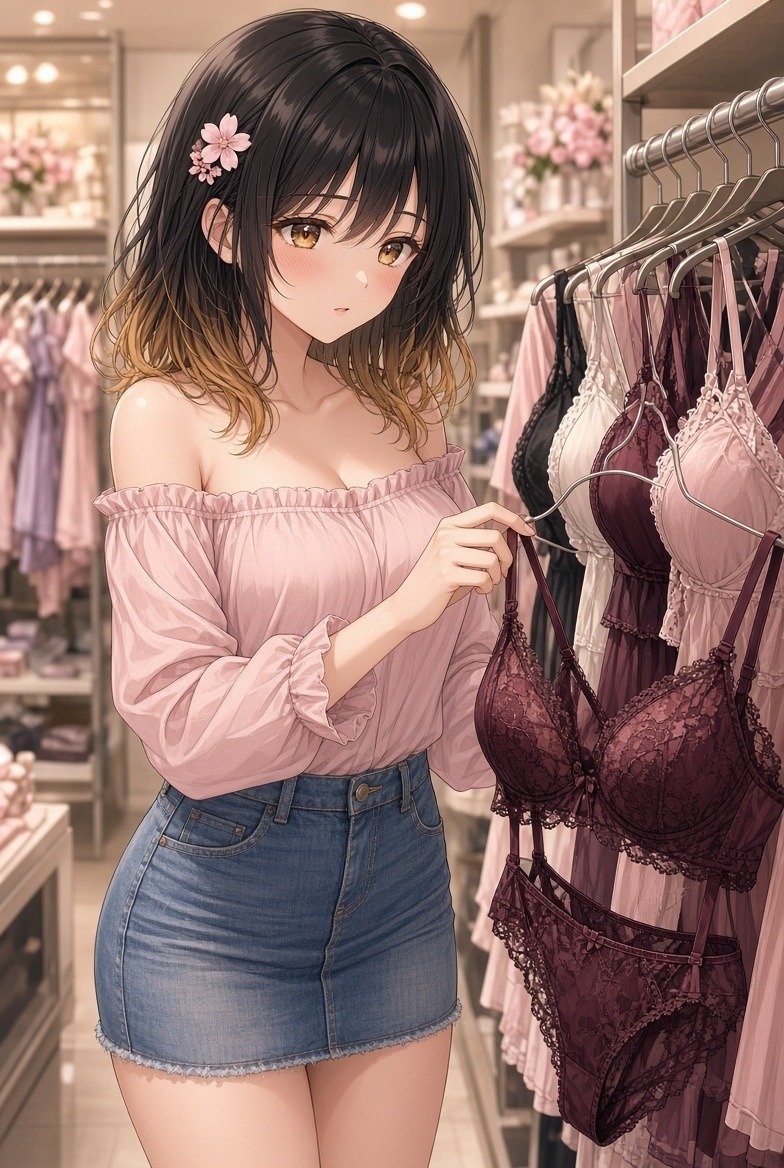 YunaHoshizora20's tweet photo. I saw this lingerie and thought it was pretty 🥰
How would it look on me?

#AIart️️️️️️️️️️️️️️️️️️️️️️️️️️️️️️️️️️️️️️️️️️️️️️️️️️️ https://t.co/0AUWoabFZ8