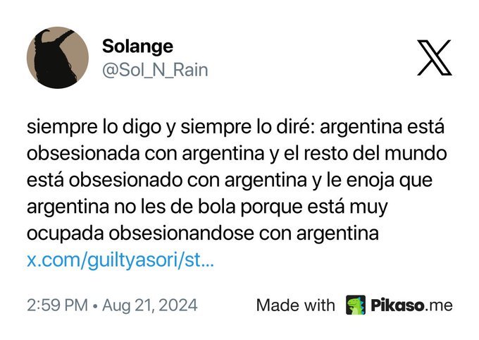JohsueDiaz's tweet photo. @Luprimha Permitime referirme a una pensadora contemporánea https://t.co/Mqg2lLQVks