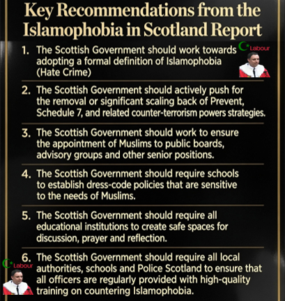 MachiavelliBus1's tweet photo. Scotland. A genuine question. How many of 4.43 million registered voters in Scotland were actually aware that Labour's Anas Sarwar established and chaired this  group, and that he and SNP's Humza Yousaf,  were jointly named Political Hero of the Year specifically “for their cross-party work on Islamophobia.” Scotland really needs to wake the fuck up. Pair of devious, gas-lighting racists who give not one fuck about indigenous Scots. I personally hadn't heard the word before.