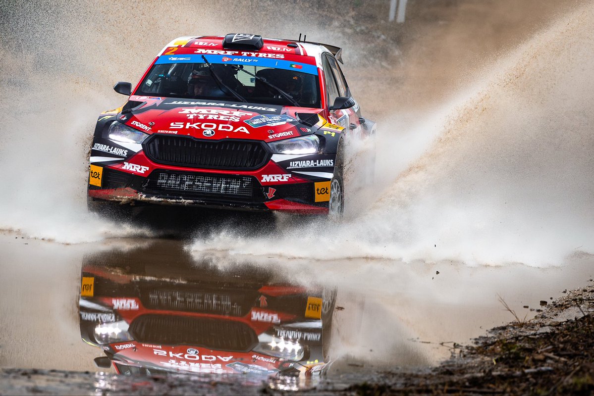 MSesks's tweet photo. SS17• 🇵🇹

What a way to close the 2026 ERC season! 🏆
An intense battle down to the final kms at Rally 6 Cities North of Portugal! After a back-and-forth fight with teammates Korhonen / Viinikka, we are happy to take victory both for us and  team @MRFtyreseurope !🔥 https://t.co/AlYZv9xDIj