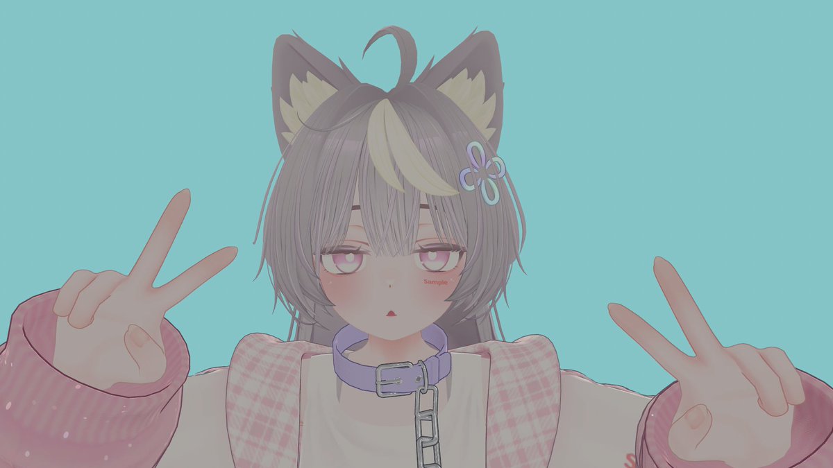 r2i0n2i6r_vrc's tweet photo. ルプちゃんの試着会行ってきました～
ジト目三角口の表情が一番好き
#Lup3D

(会場でルプちゃん撮り忘れたので別ワールドで撮影) https://t.co/D7HMAmPlds