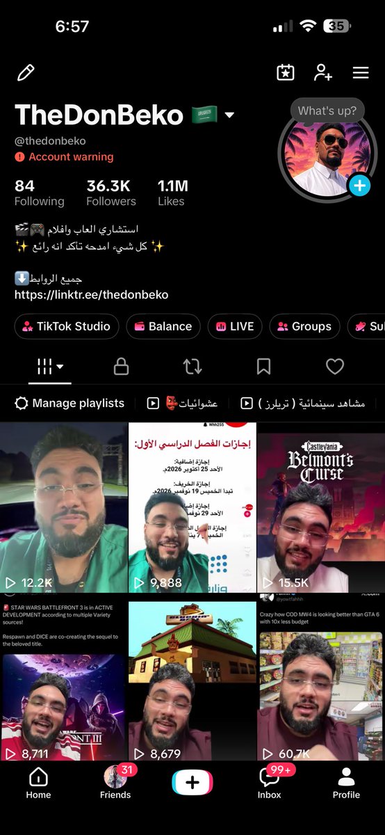 TheDonBeko's tweet photo. قروب الدعم شغالين يسوولي سترايكات ع حسابي نايس @Basharkk استمر👍🏻 https://t.co/cnMThNsCy1