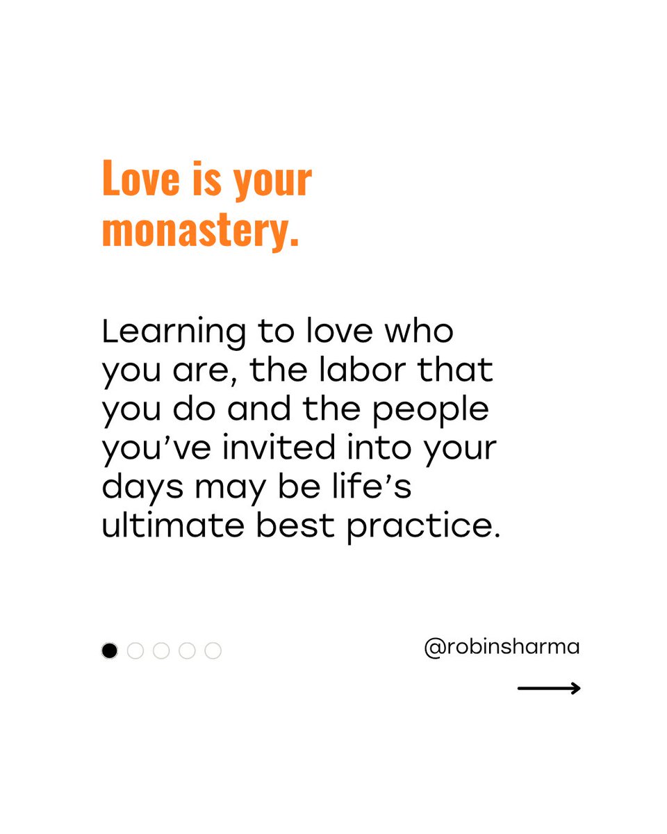RobinSharma's tweet photo. Personal growth should help you live more deeply, not turn your life into an endless self-improvement project.

Read the books. Do the journaling. Practice the habits. Then take what you’ve learned into your work, your relationships and the way you serve others.

Wisdom is not merely what you know. It is what your days reveal.

SAVE this as a reminder to live your learning.

My upcoming book, The Robot and The Gardener, will be available worldwide in February. You can pre-order it now at the link in bio.
