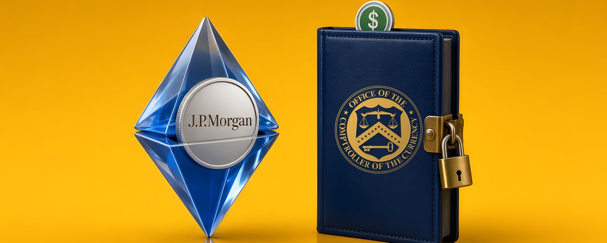 JPM Coin Hits Ethereum as the GENIUS Act Gets Its First Rulebook