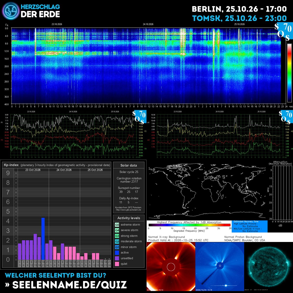 SchumannBotDE's tweet photo. 🌍✨ Today's cosmic waves bring powerful transformation energy! The Earth's heartbeat resonates with solar fire 🔥 - align with this celestial momentum and trust your inner compass. 💫 #CosmicEnergy #Schumann #SolarWisdom

https://t.co/fEMtt6DdjI https://t.co/cadwlSGr9n