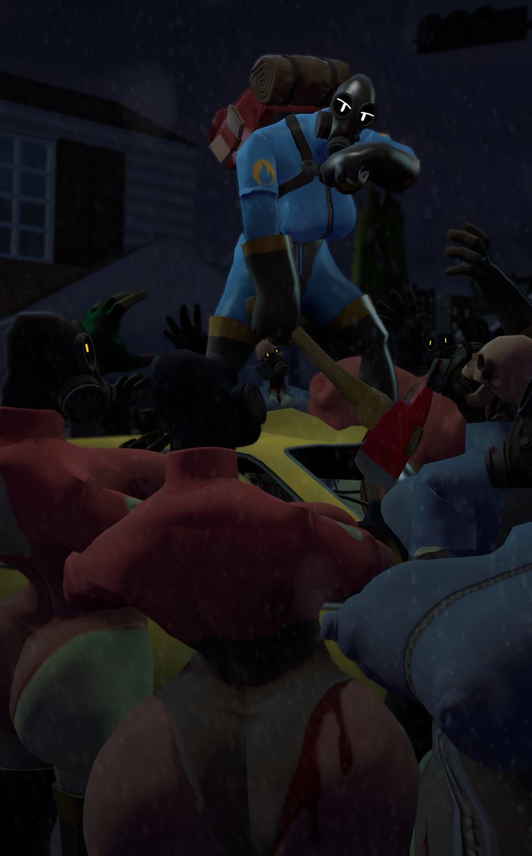thepyroaccount's tweet photo. Zamnbies 🧟‍♀️
#SpookyStuffToberWeenX #Fempyro #Pyroette https://t.co/Dgpw3IHubr