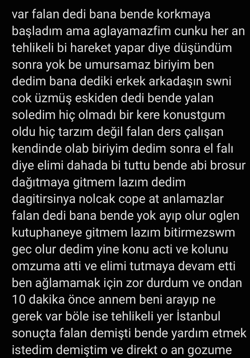 telpismaniye's tweet photo. Bu bir taciz olayıdır bugün ben bunu yaşadıysam yarın sizin ablanız anneniz kardeşiniz teyzeniz halanız kuzeniniz canınızdan biri bunu yasabilir sadece herkes görsün dikkat etsin tek başına gezmesin etmesin istiyorum burada anlatamadığım emin olun daha beterleri var https://t.co/Z1kLqKQNa0
