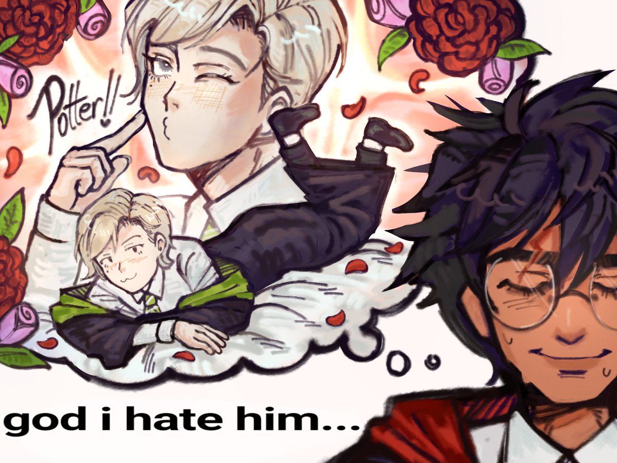 ssunnyiva's tweet photo. boy are you sure about that 
#hpdm #drarry https://t.co/cjwx1VBGL9