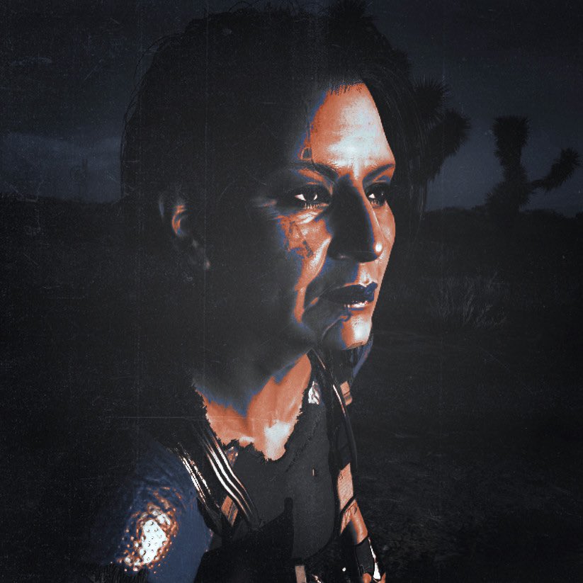 wastelandhymns's tweet photo. The sun is setting, she is sitting by the bonfire. 

The reader is welcome to join her. https://t.co/Dv0QnxgunE