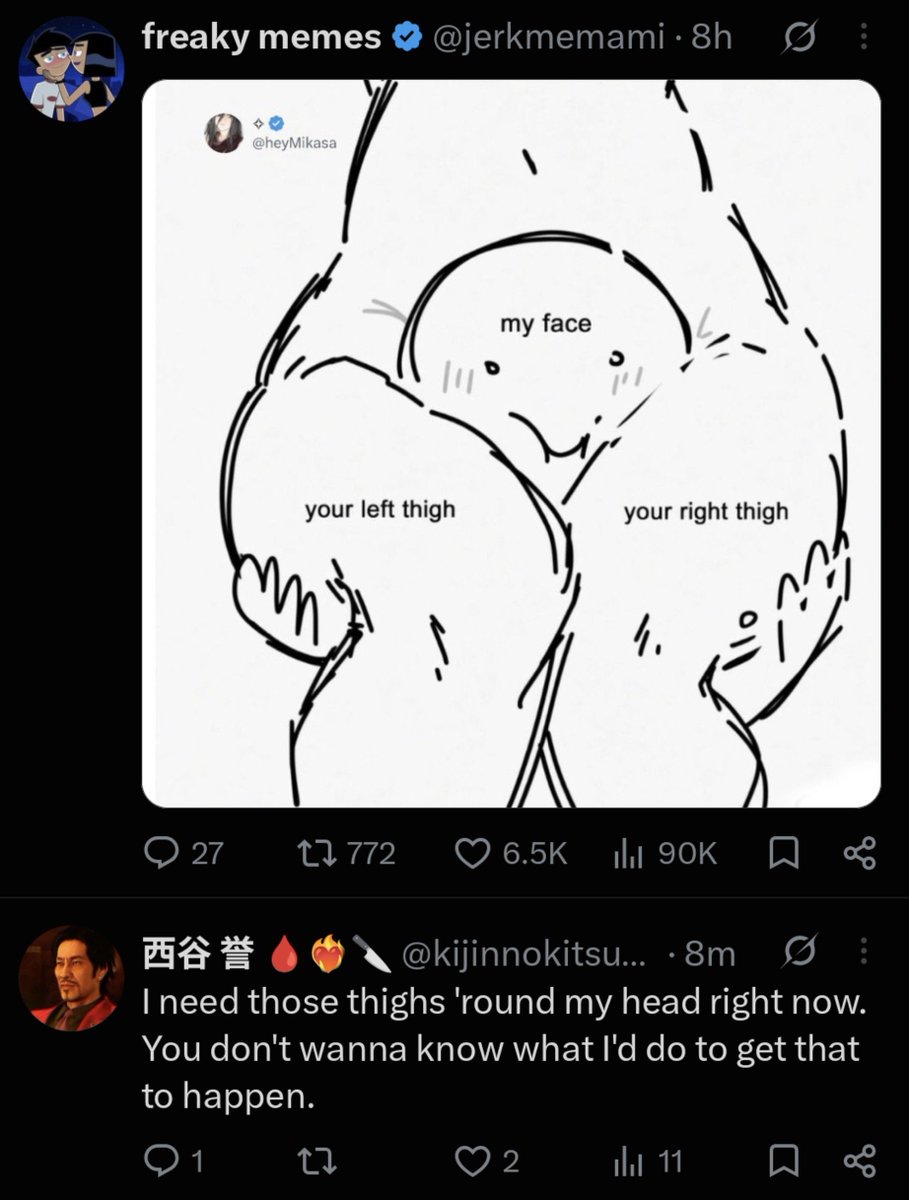 misstatsu's tweet photo. Nishitani, calm your fuckin' tits. https://t.co/ebIclA5QGG