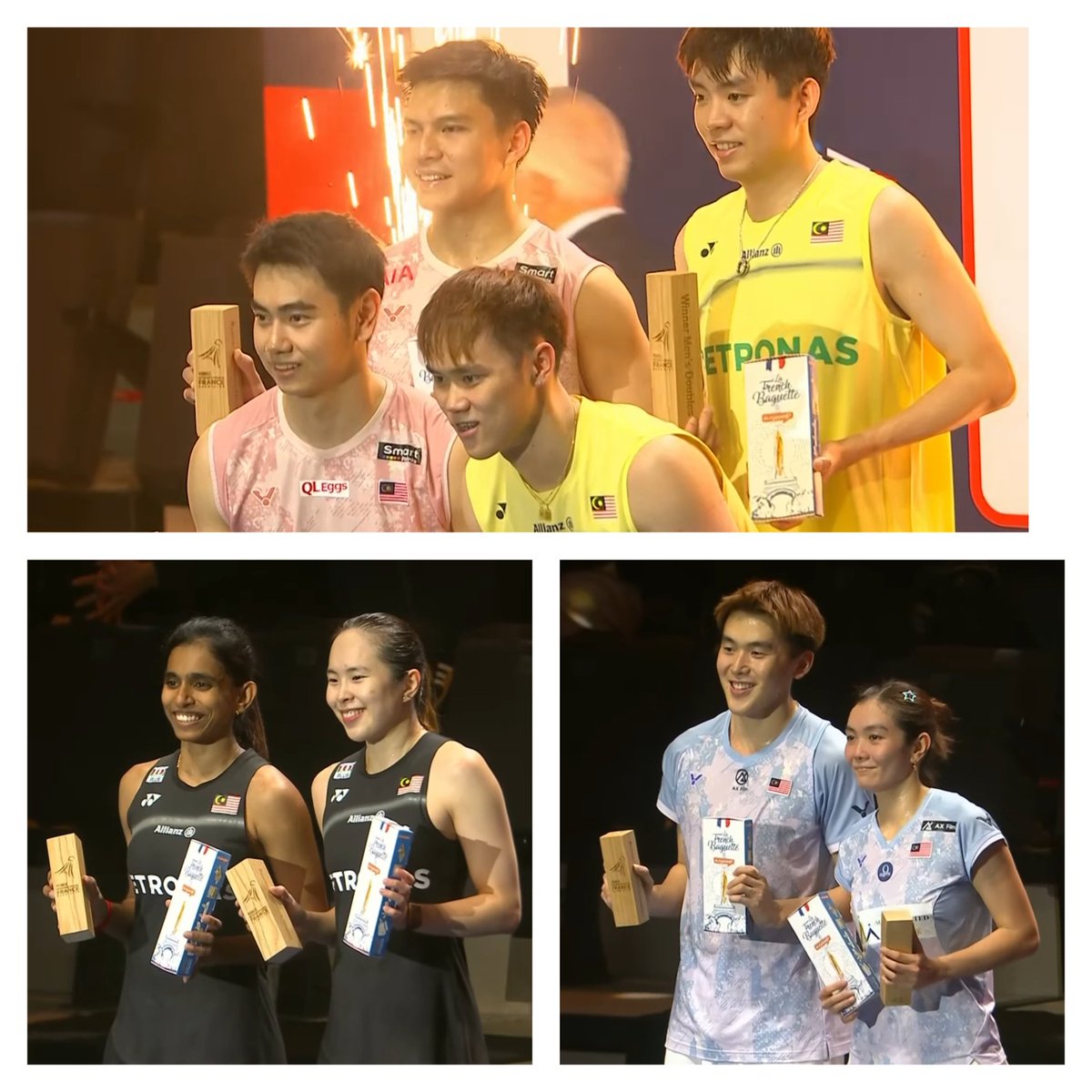 craigansibin's tweet photo. 3 WONDERFUL WEEKS, 3 CHAMPIONS AND 4 RUNNER-UPS! 🇲🇾🏆🔥

🇲🇾🇲🇾🇲🇾

🥇🇫🇮 Arctic Open: Aaron Tai / Yap Roy King
🥇🇩🇰 Denmark Open: Pearly Tan / M. Thinaah
🥇🇫🇷 French Open: Man Wei Chong / Tee Kai Wun
🥈🇩🇰 Denmark Open: Aaron Chia / Soh Wooi Yik
🥈🇫🇷 French Open: Goh Sze Fei / Nur Izzuddin
🥈🇫🇷 French Open: Pearly Tan / M. Thinaah
🥈🇫🇷 French Open: Hoo Pang Ron / Lai Pei Jing

One more week to go, next #HYLOOpen2026 

#BadmintonMalaysia #ArcticOpen2026 #DenmarkOpen2026 #FrenchOpen2026
