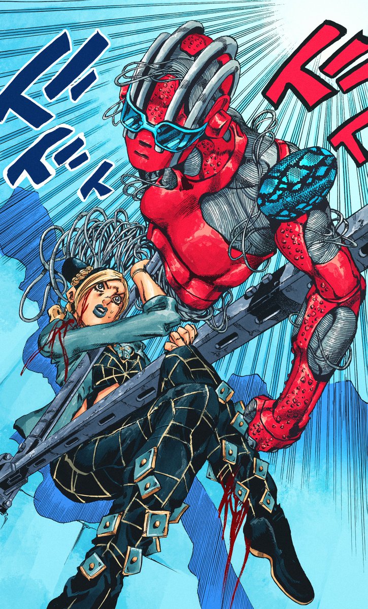 wilwal2020's tweet photo. Jolyne
#mangacoloring #JoJosBizarreAdventure https://t.co/aGeRK3OMRv