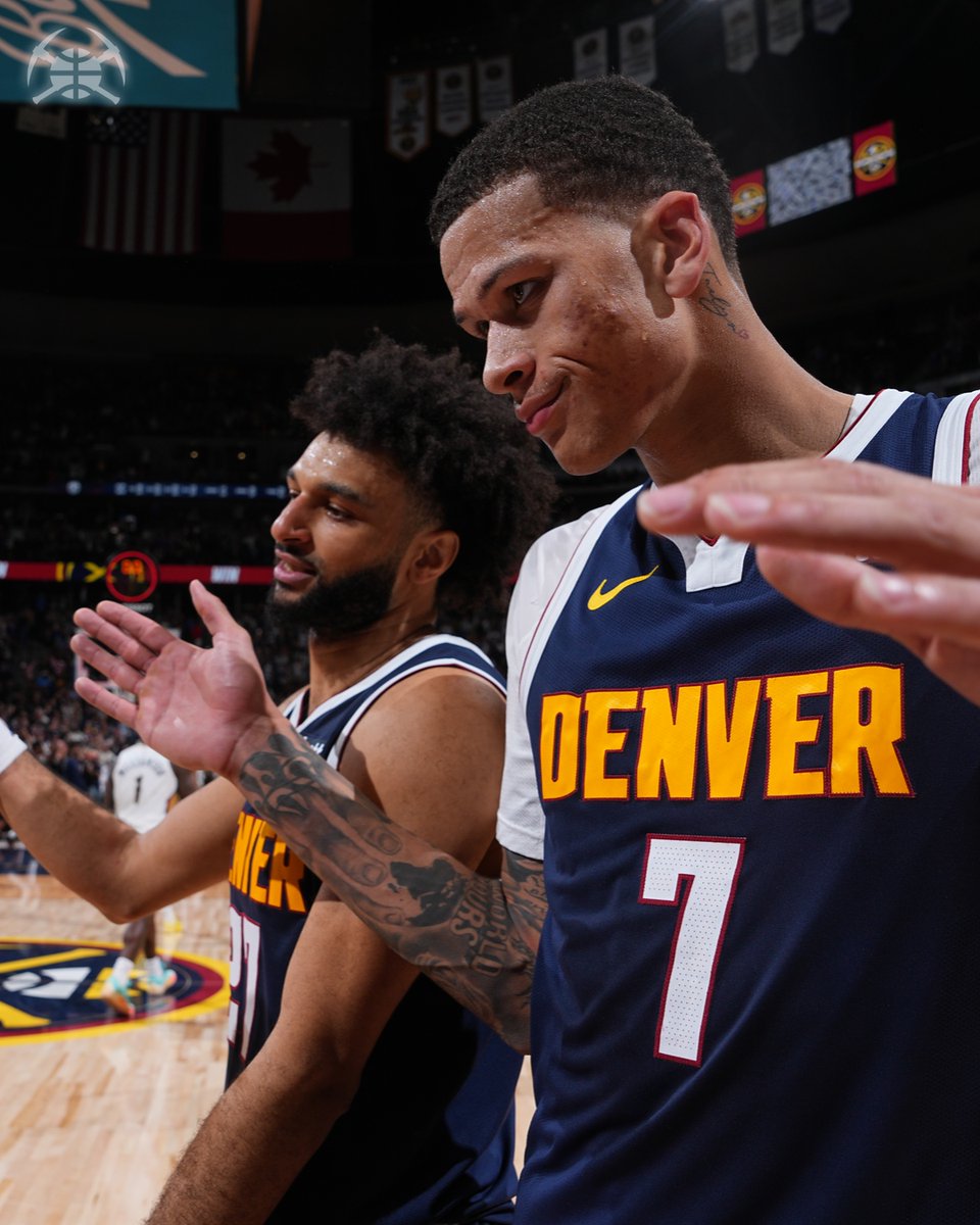 nuggets's tweet photo. It's a good morning 🤝 https://t.co/8iQrwUebPn