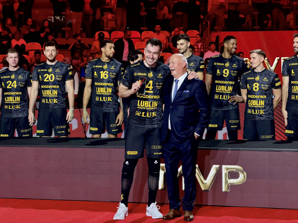TAURONLiga's tweet photo. MVP spotkania o #ALKOSuperpucharPolski 2026 został… Marcin Komenda z @LukLublin! 🏆 https://t.co/IcISlv7K51