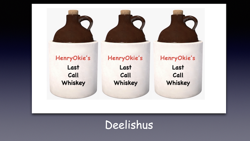 HenryOkie's tweet photo. Hey Yeah! Folks beg me to share Last Call Whiskey brewin' secrets. Have a look-see.
YouTube reveal 9⃣0⃣ https://t.co/xu90AnL9Gd
Just the facts ma'am.
#okie #lastcallwhiskey #brew #facts #specialblend #pinebarrels #tastetesting #jugs #fruitjar #sample https://t.co/ciuMG71zn3