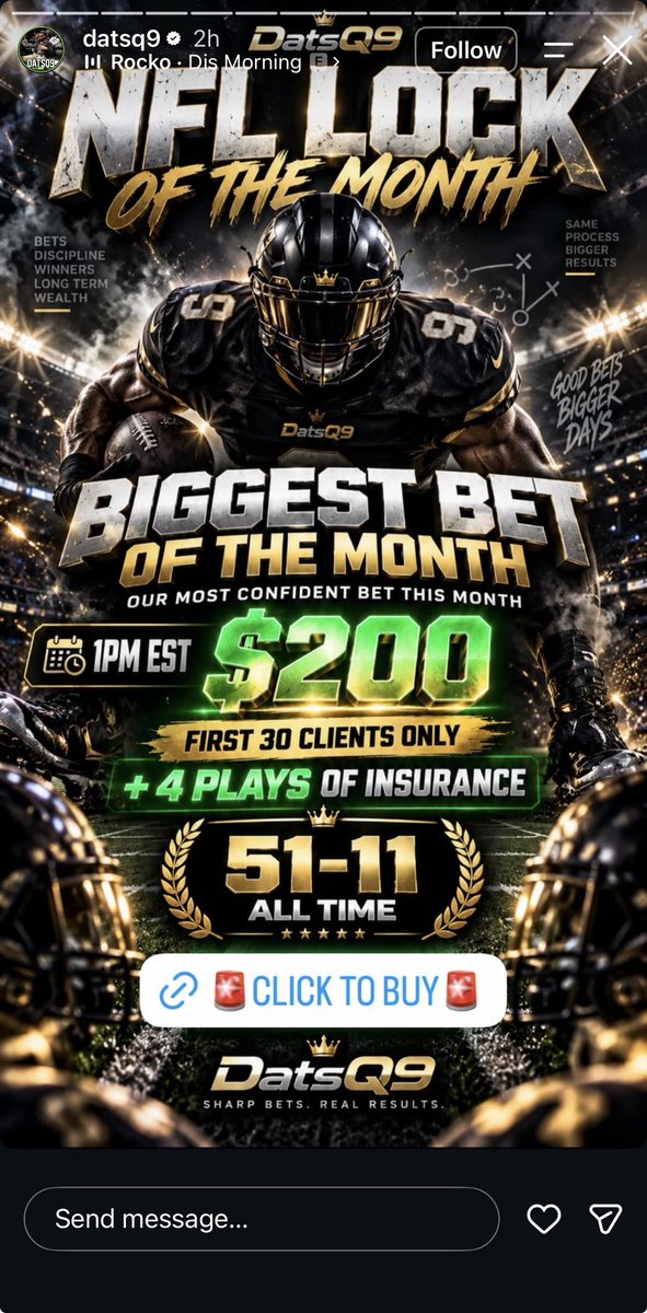 capperboss's tweet photo. BIG SUNDAY LOADING 💸💸

📈 Todays Group Buy Card⬇️

💎 Exclusive Pass: $30 included: 
💰 MoneylineAB Drop Ya Nuts🔥 
🦁 BullyBetz Super Max🔥 
🛡️ VickTuff SuperMax🔥 
🎉JA CAVALIER PLAY OF THE YEAR 
 🚥 Datsq9 

➕ Bonus Cappers🔥

📲DM👉@capperboss✅to get on board today 🔐 https://t.co/wAcl6FMops