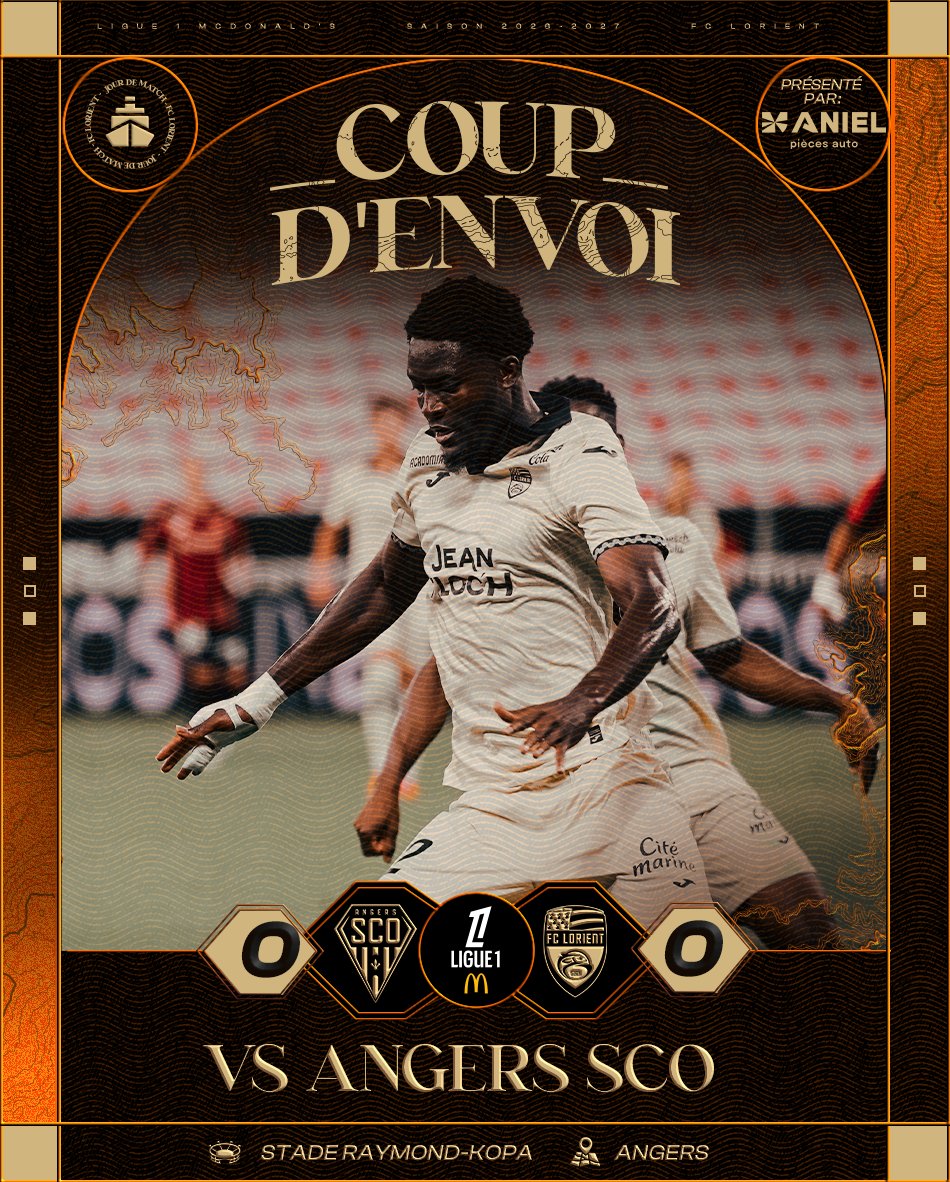 FCLorient's tweet photo. C'est parti à Angers ! Allez Lorient 👊 https://t.co/OMebYbH63N