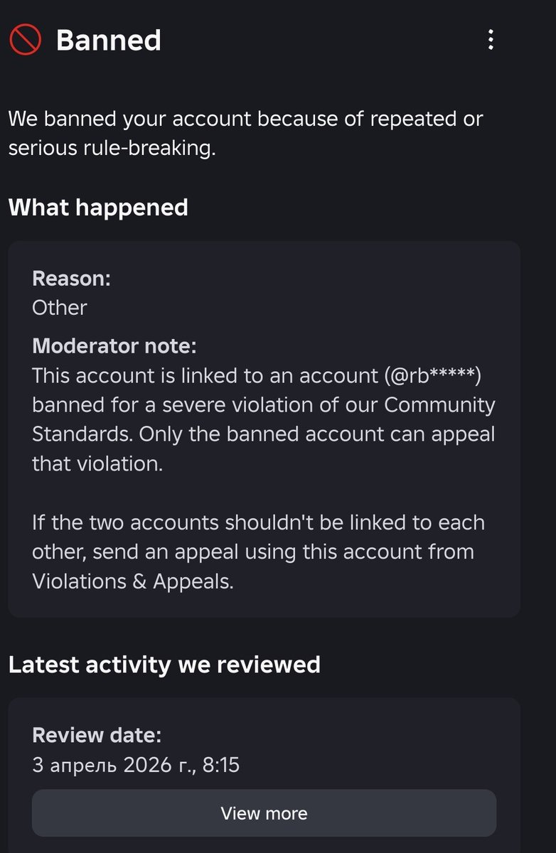 groupieIook's tweet photo. Hi all 
Day 198 @Roblox terminated my account because linked to alt(not mine) 
i sent like 300 appeals now! 
2 days until it hits 200 days since the ban I miss my account so much ✍️ 
#ROBLOX #robloxsupport #banwave https://t.co/MyLGcVsq18