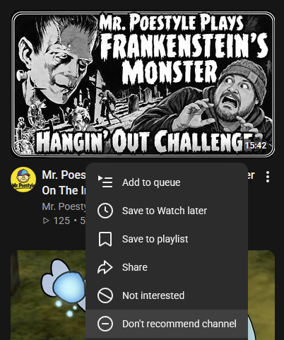 NotZackforWork's tweet photo. Thanks for advertising not to watch your videos up front. https://t.co/PcJ5DByKFz