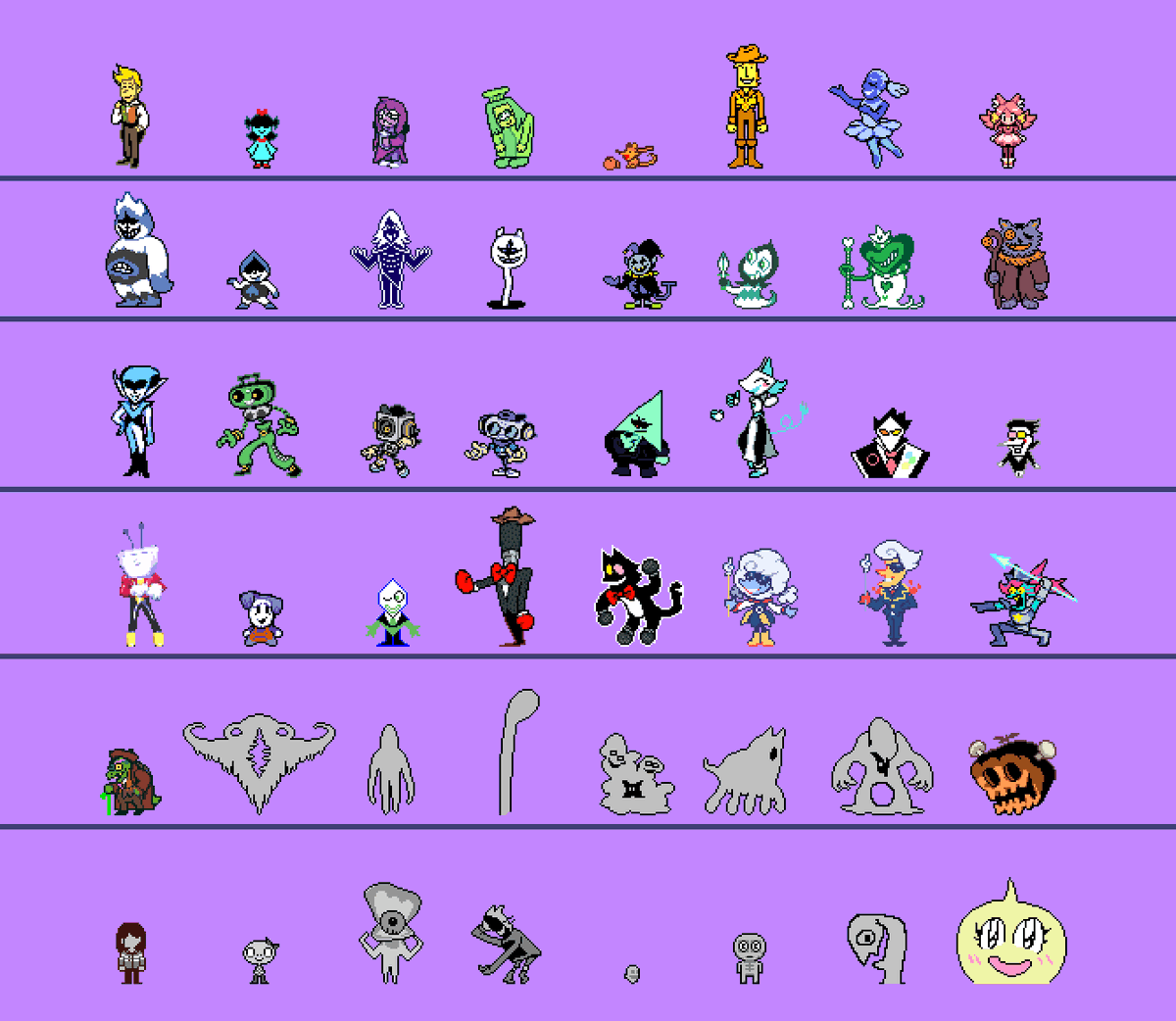 RedactedAtlas's tweet photo. Various Flower swap concepts

The Seven Copies, The Seven Cybers, The Seven Mikes, The Seven Ghosts, The Seven Goners https://t.co/hp3xihxHxA