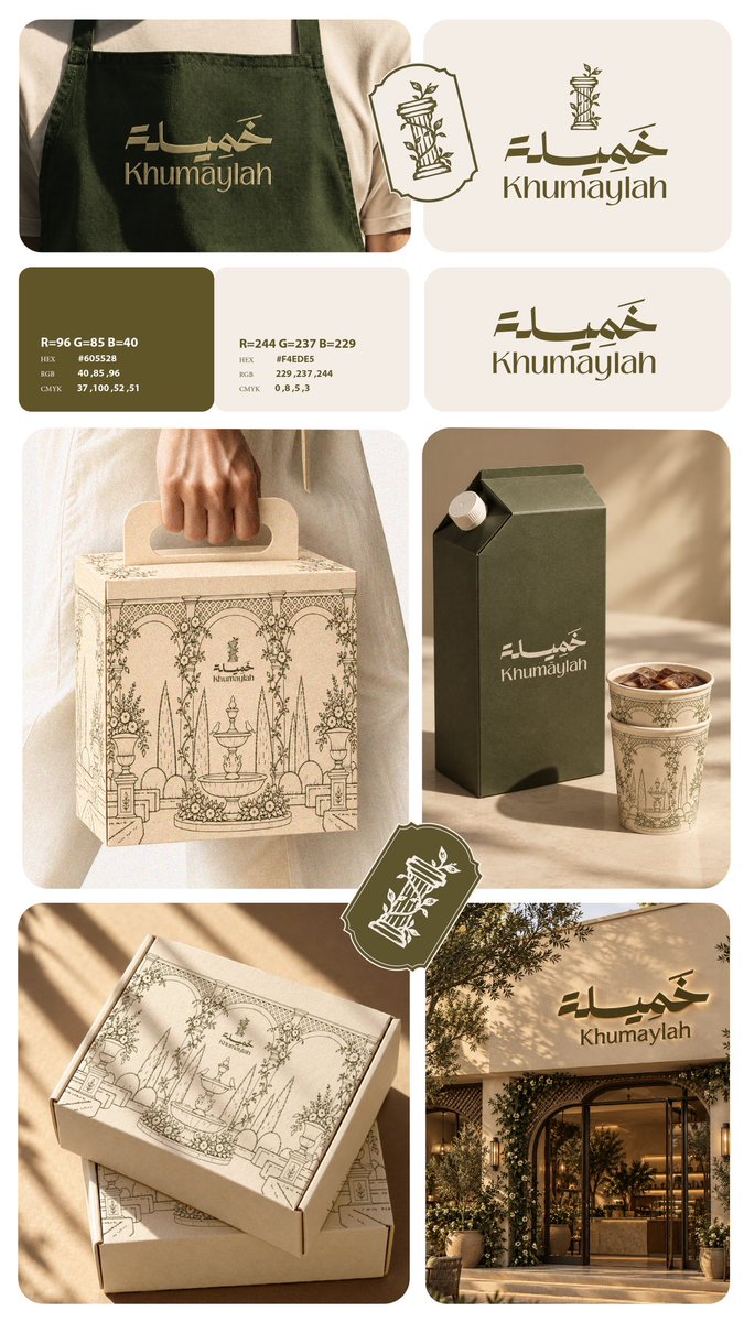 df__des's tweet photo. أرضٌ تتعانق فيها الأغصان، وتلتفّ النباتات حول بعضها، حتى تُصبح للظلّ حكاية، وللطبيعة قصيدة.
من هذا المعنى وُلدت خميلة، حيث تستريح الروح بين ظلال السكينة، وتتفتح التفاصيل كالأزهار، ويصبح لكل فنجان حكاية تُروى، ولكل لحظة أثرٌ لا يذبل. https://t.co/uc5lwo8dzG