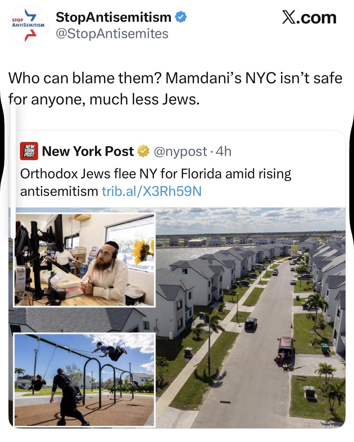 Orthodox Jewish Families Move from New York to Florida Co...