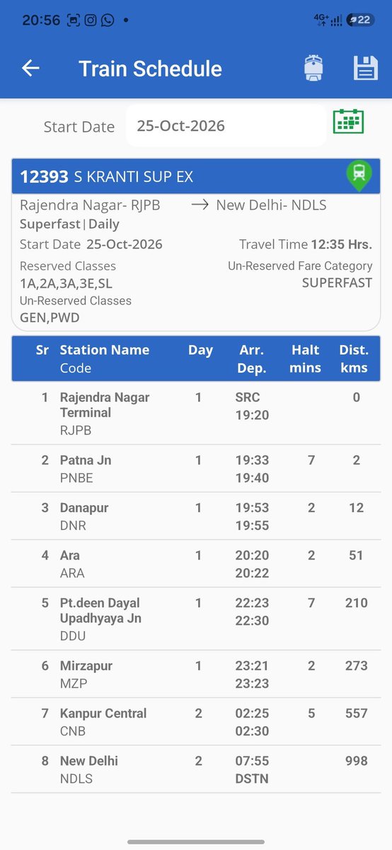 PatnaRail_'s tweet photo. बनारस वंदे भारत स्लीपर ट्रेन के लिए 

पटना राजधानी का समय 15 मिनट और संपूर्ण क्रांति एक्स का समय 10 मिनट बढ़ाकर उन्हें धीमा किया जा रहा है।

सवाल यह है कि क्या भारत की रेल व्यवस्था तेज हो रही है, या पुरानी ट्रेनों को धीमा करके नई ट्रेनों को तेज दिखाया जा रहा है?

@RailMinIndia https://t.co/i5DxEwqAsd