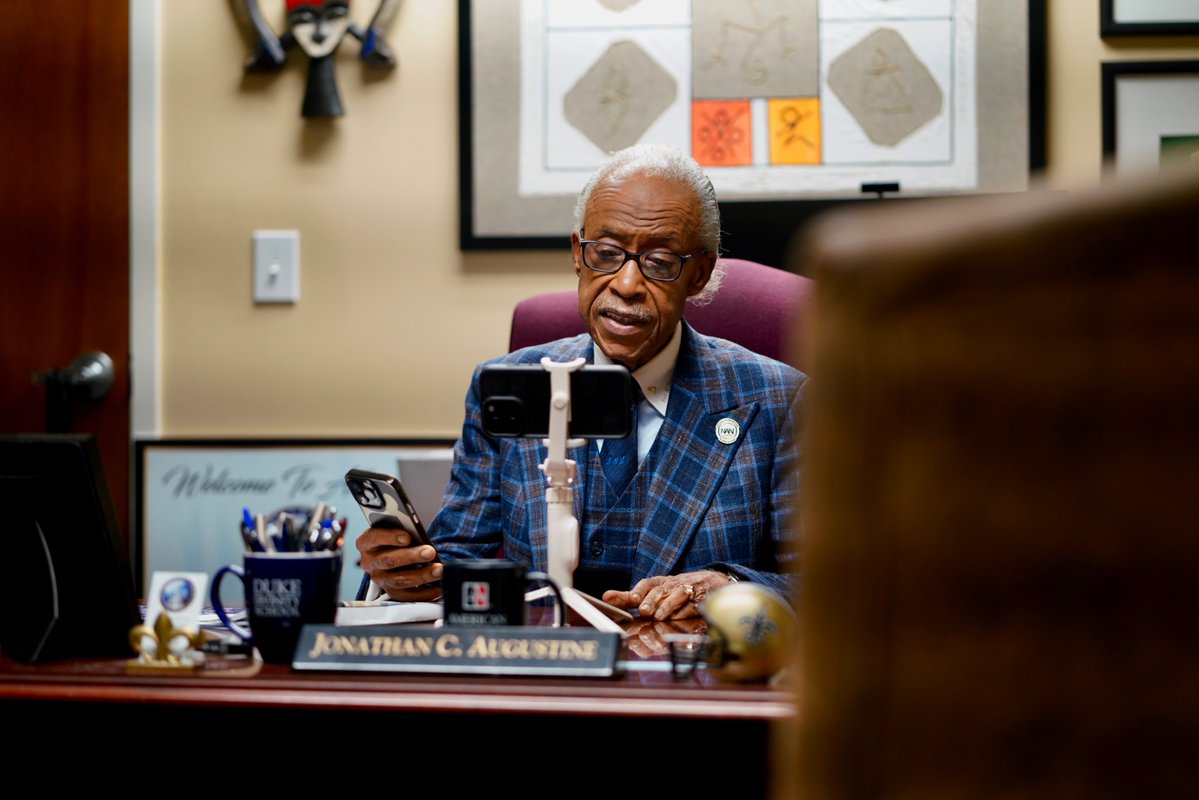 TheRevAl's tweet photo. Live from Atlanta, GA hosting Preach with Reverend Al, an exclusive live Q&A for MS NOW members.

We’re discussing the issues of the day, and taking your questions directly. This is a new way for us to connect beyond the TV screen.

Become an MS NOW member and join the conversation at https://t.co/FwjEZ8xuQL.

📷: @SupremeCr8tive