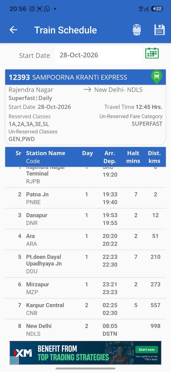 PatnaRail_'s tweet photo. बनारस वंदे भारत स्लीपर ट्रेन के लिए 

पटना राजधानी का समय 15 मिनट और संपूर्ण क्रांति एक्स का समय 10 मिनट बढ़ाकर उन्हें धीमा किया जा रहा है।

सवाल यह है कि क्या भारत की रेल व्यवस्था तेज हो रही है, या पुरानी ट्रेनों को धीमा करके नई ट्रेनों को तेज दिखाया जा रहा है?

@RailMinIndia https://t.co/i5DxEwqAsd