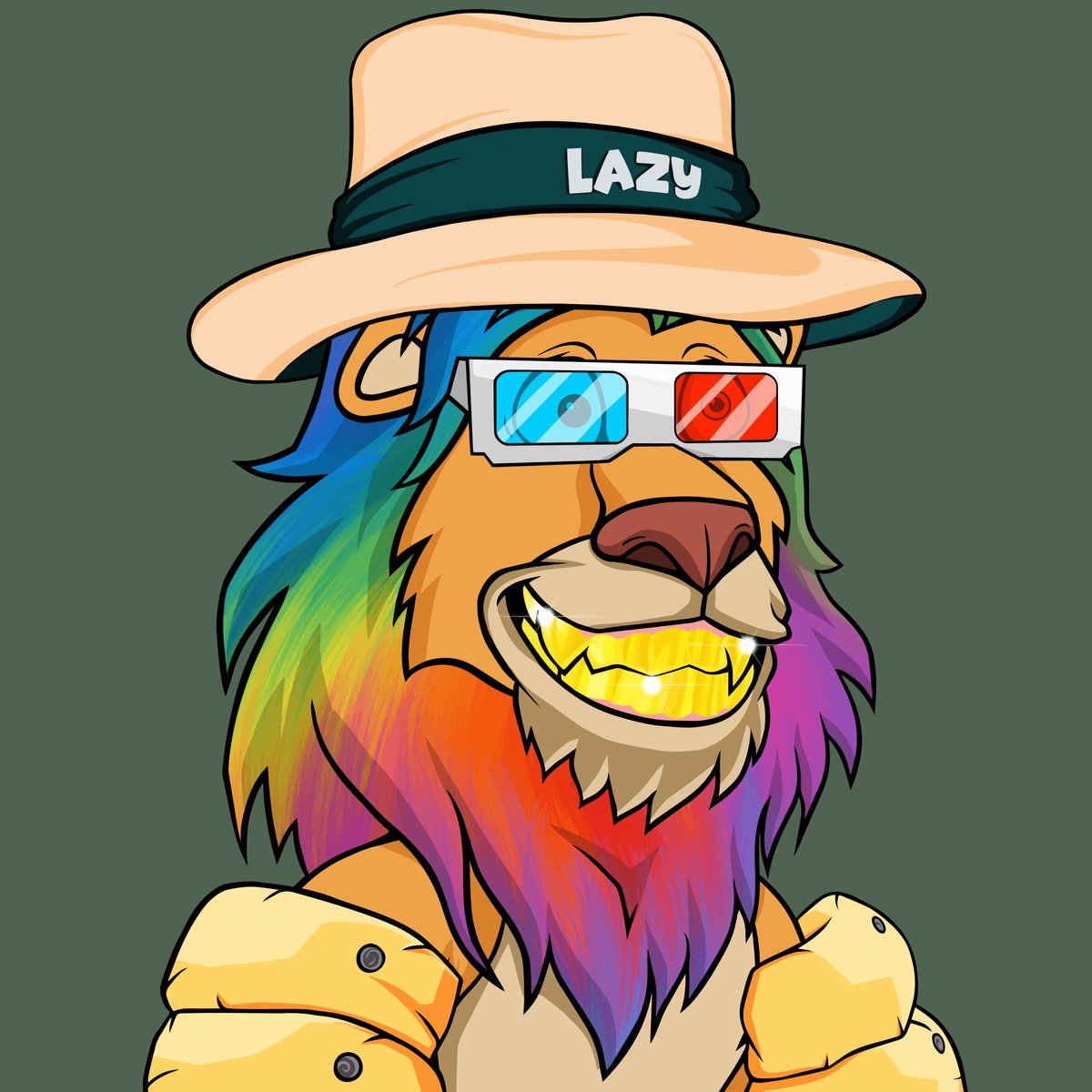 gorebashd's tweet photo. Lazy Lions 🦁 is easily one of the best PFP art collections in NFTs. The art is top-tier 🔥 Definitely in my top 3 favorite PFP projects. 💎👑 #NFTs #LazyLions @LazyLionsNFT https://t.co/irsgEybdZj