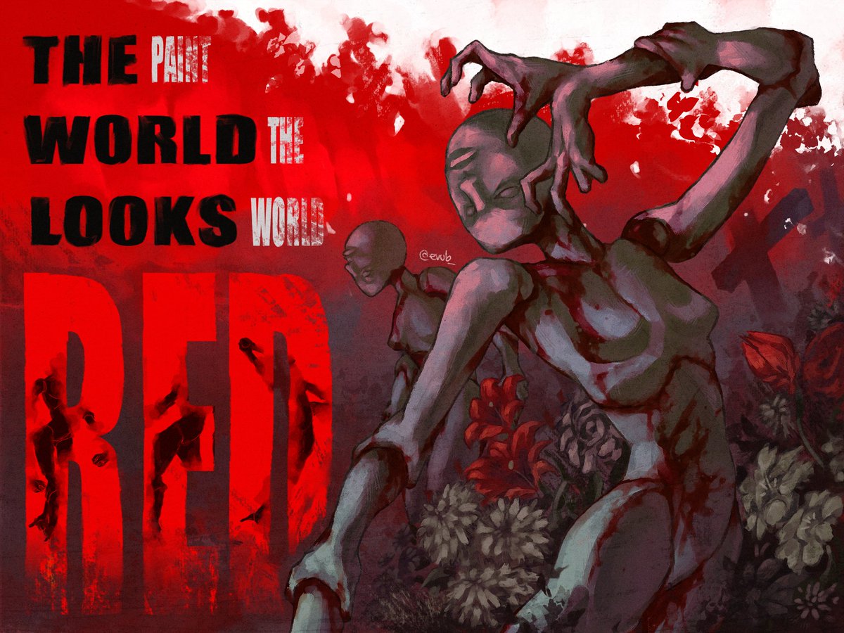 evub_'s tweet photo. The World Looks Red🩸

#ULTRAKILL #fanart #Newblood https://t.co/yuRDIXEoOc