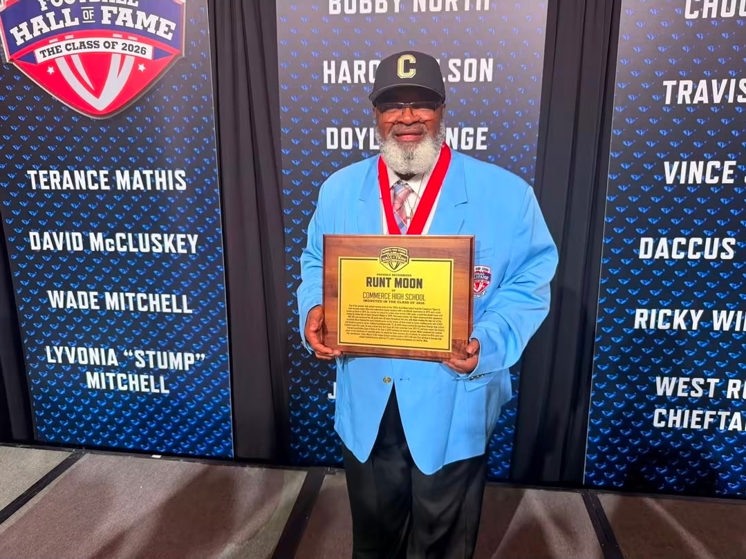 TigerFBRecruits's tweet photo. 🏈🐅 CONGRATULATIONS TO A COMMERCE FOOTBALL LEGEND!

A huge congratulations to Runt Moon on his induction into the Georgia High School Football Hall of Fame!

Once a Tiger, Always a Tiger! 🐅 https://t.co/shnMkJbyF9