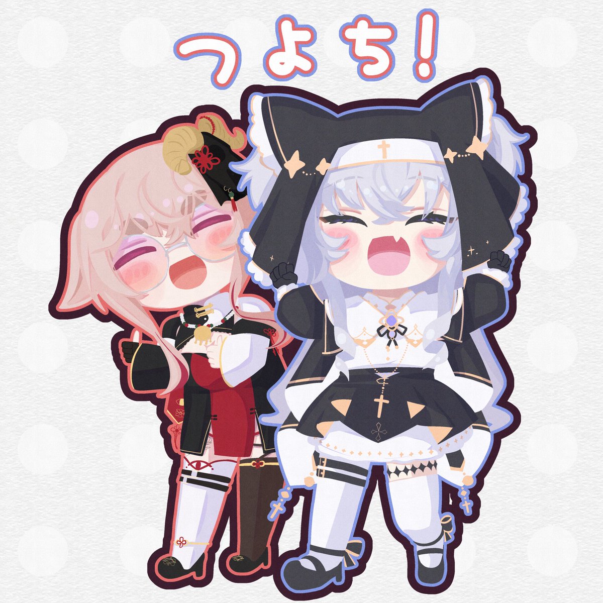 ta_atsu's tweet photo. #かぎみゃーと
#めめアート
（ふたりとも、大変かわち） https://t.co/jBuf4pdneo
