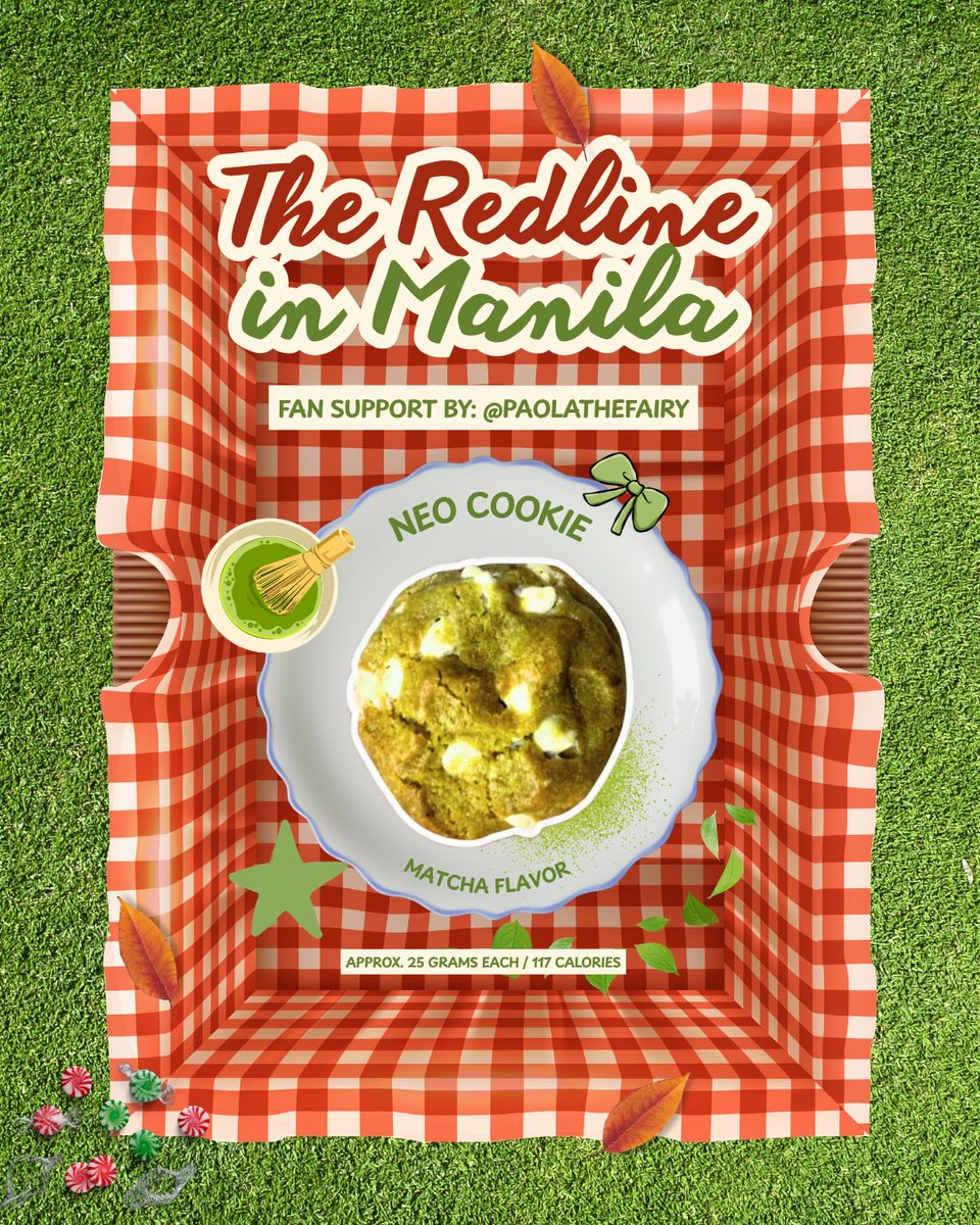 paolathefairy's tweet photo. NCT 127 5TH TOUR 'NEO CITY : MANILA - THE REDLINE'

cookies fan support by @paolathefairy  

how to claim:
⭑ will be giving it randomly on 12.12
⭑ choose 1 flavor only
⭑ no need for proofs

#TRLMJunction 
#NCT127inMANILA2026 #TheRedlineInManila #NCT127_5TH_NEOCITY_THE_REDLINE https://t.co/8JhwGnjANS