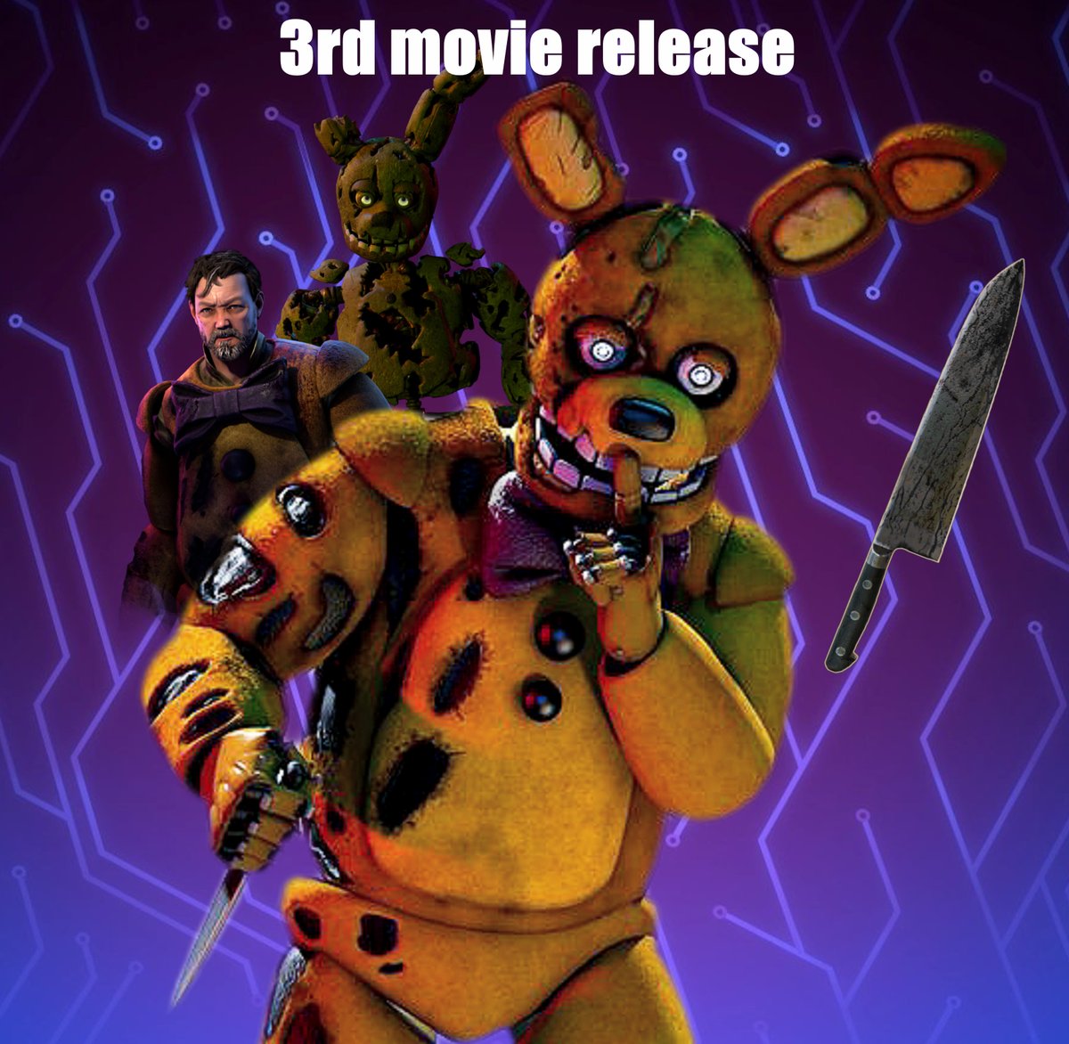 JawsClawsPaws's tweet photo. FNAF X Fortnite waves 2 and 3 concept https://t.co/IMLOgPiGot