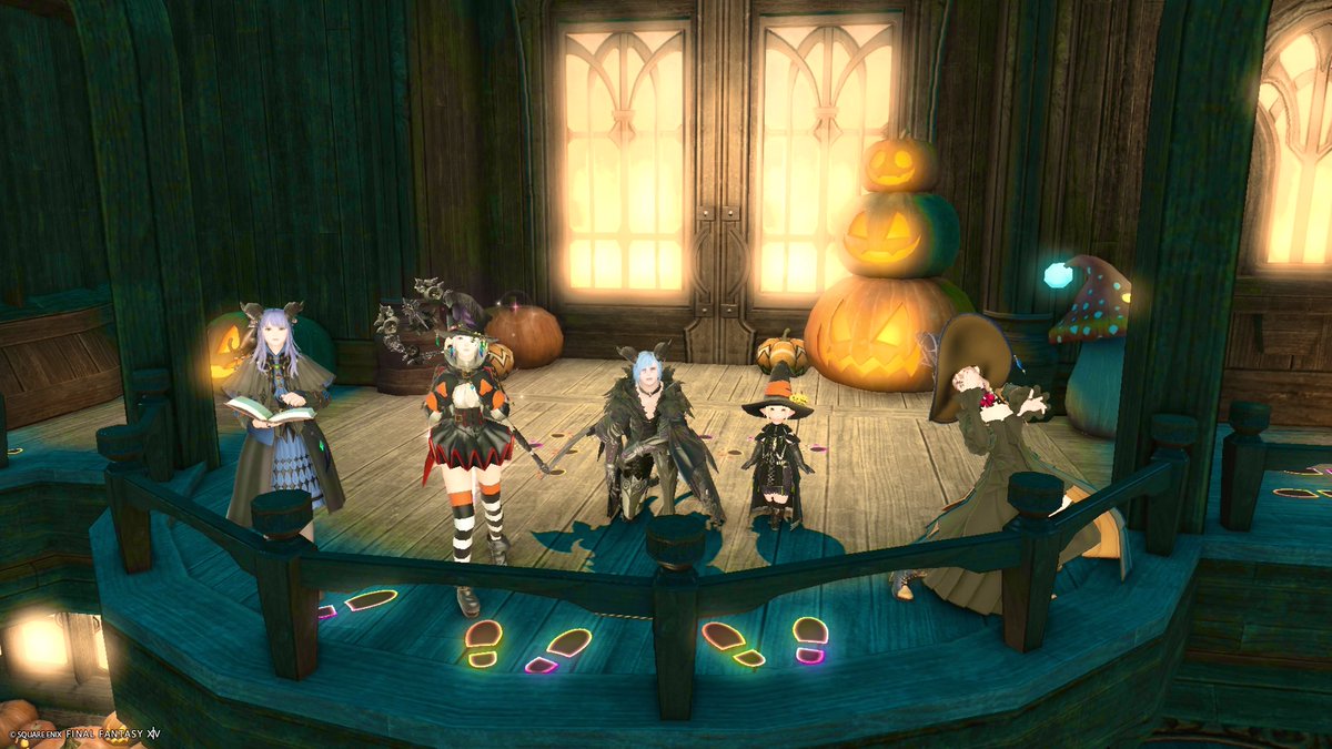 binaryleaf_FF14's tweet photo. 👻ハロウィン撮影会🎃
みんな可愛く&amp;カッコよくハロウィンミラプリ決めてるのに、どこに行ってもふざけてた人がいます。私です🖐️
#FF14 https://t.co/NcjqFzuLWL
