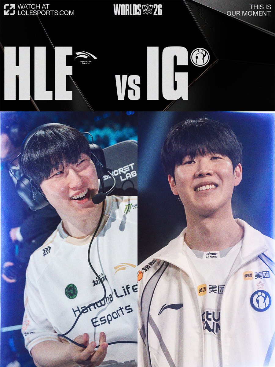 lolesports's tweet photo. KICKING OFF TODAY:

HLE and IG are looking to move to 2-1 NOW! https://t.co/bOPoTctWub